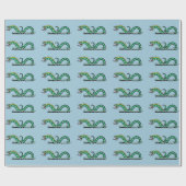 Zee Serpent Cadeaupapier (Vlak)
