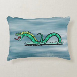 Zee Serpent Decoratief Kussen