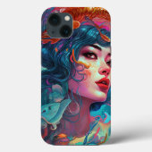 Zee Serpent Hair Lady Fantasy Art Case-Mate iPhone Case (Achterkant)