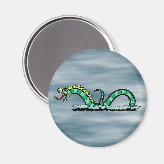 Zee Serpent Magneet (Voorkant / Achterkant)