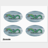 Zee Serpent Ovale Sticker (Vel)