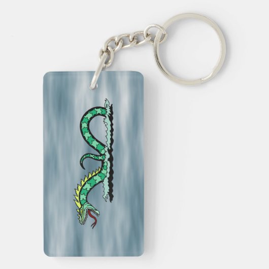 Zee Serpent Sleutelhanger (achterkant)