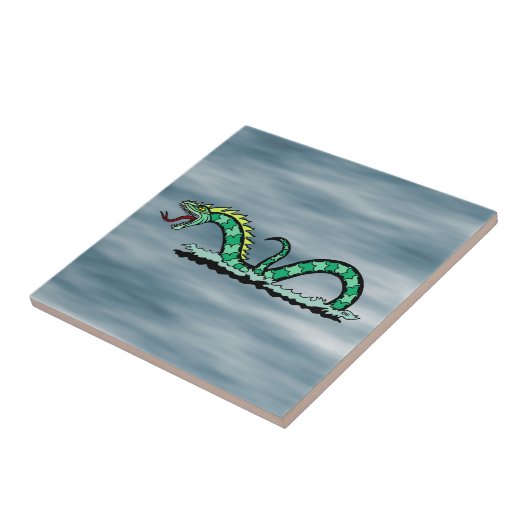 Zee Serpent Tegeltje (Zijkant)