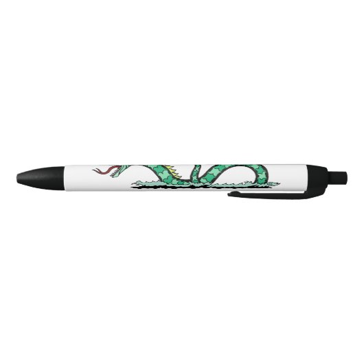 Zee Serpent Zwarte Inkt Pen (Bodem)