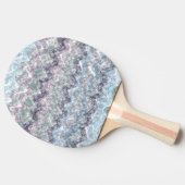Zee sfeerstrepen ping pong peddel tafeltennisbatje (Zijkant)