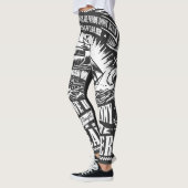 Zee Shanty geïnspireerd "Laat haar, Johnny, laat h Leggings (Links)