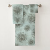  Zee Shanty | Steampunk Compass Ephemera Bad Handdoek (Insitu)