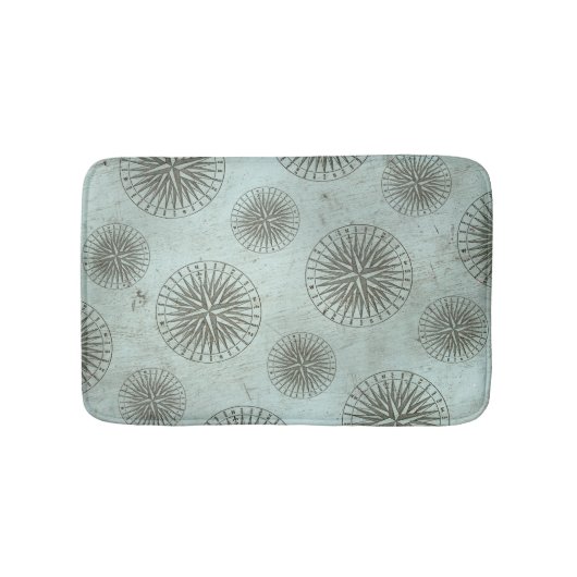  Zee Shanty | Steampunk Compass Ephemera Badmat (Voorkant)