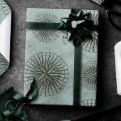 Zee Shanty | Steampunk Compass Ephemera Cadeaupapier