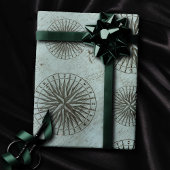  Zee Shanty | Steampunk Compass Ephemera Cadeaupapier