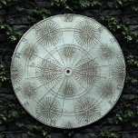 Zee Shanty | Steampunk Compass Ephemera Dartbord<br><div class="desc">Geavanceerde steampunk-stijl  nautisch kompas op zeeen glasgroene grunge achtergrond. Perfect voor uw zeilboot,  jacht,  kustinrichting,  strandhuis of shanty themapalet dat perfecte pop van kleur toevoegt. Voor aanpassingen of andere kleuren,  bezoek JustFharryn op Zazzle.com #zazzlemade</div>
