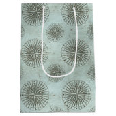 Zee Shanty | Steampunk Compass Ephemera Medium Cadeauzakje (Achterkant)