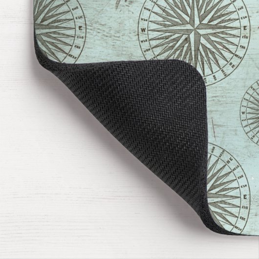  Zee Shanty | Steampunk Compass Ephemera Muismat (Hoek)