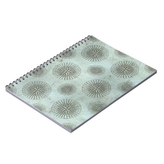  Zee Shanty | Steampunk Compass Ephemera Notitieboek (Linkerzijde)