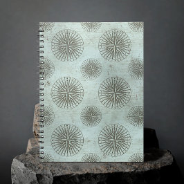  Zee Shanty | Steampunk Compass Ephemera Notitieboek