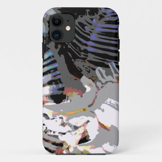 Zee Shell Abstract Case-Mate iPhone Case (Achterkant)