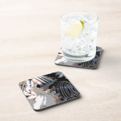 Zee Shell Abstract Drankjes Onderzetter (Rechterzijde)