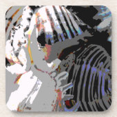 Zee Shell Abstract Drankjes Onderzetter (Voorkant)