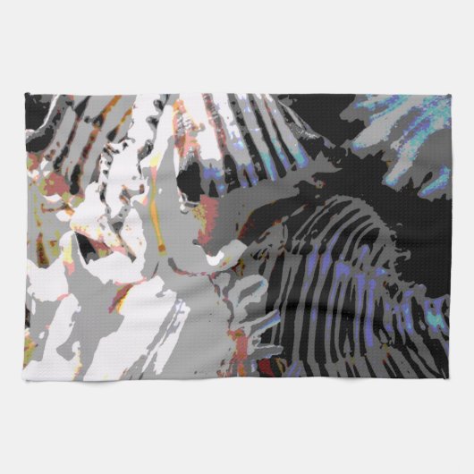 Zee Shell Abstract Theedoek (Horizontaal)