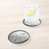 Zee Shell Beach Drink Onderzetter Sand Dollar (Zijkant)