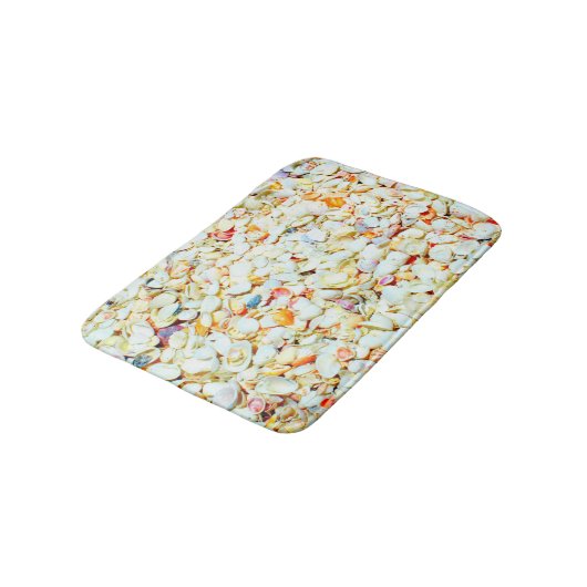 Zee Shell Beach Sanibel Island Badmat (Gekanteld)