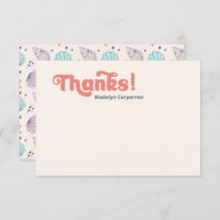 Zee Shell Birthday - dank u kaart