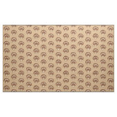 Zee Shell - bruin en beige Stof (Yard (91,4 cm))