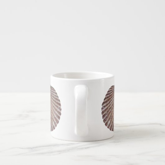 Zee Shell Design Espresso Kop (Achterkant)