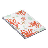 Zee Shell en Starfish Notitieboek van het braadkor (Rechterzijde)