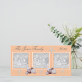 Zee Shell-fotokaart Feestdagenkaart (Staand voorkant)