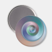 Zee Shell - Fractal Magneet (Voorkant / Achterkant)