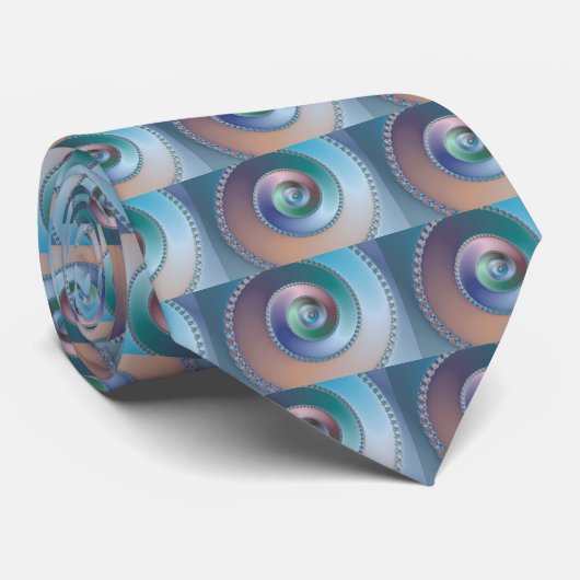 Zee Shell - Fractal Stropdas (Opgerold)