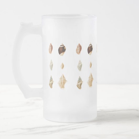 Zee Shell Frosted Mok (Links)