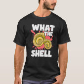 zee shell hunter and Conch Collector seashell jach T-shirt (Voorkant)