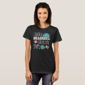 Zee Shell Hunter Lucky Seashell Collecting T-shirt (Voorkant volledig)