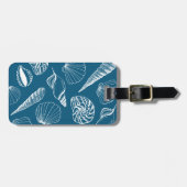 Zee Shell Illustratie Bagagelabel (Voorkant horizontaal)