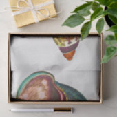 Zee Shell Illustratie door George Shaw Tissuepapier (Geschenk)