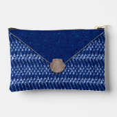 Zee Shell Koppeling Bag Afdrukken Gesneden Naaizak Etui (Achterkant)