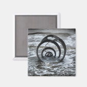 Zee Shell Magnet (Voorkant / Achterkant)