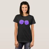 Zee Shell Mermaid Bra Costume T-shirt Halloween (Voorkant volledig)