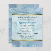  Zee Shell met Vrijgezellenfeest Kaart (Voorkant / Achterkant)