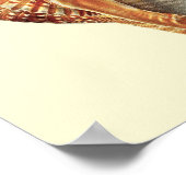 Zee Shell nr. 3 Coastal Decor Wall Art Poster (Hoek)