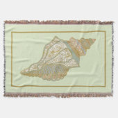 Zee Shell - Ocean Beach Shells Deken (Voorkant)