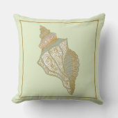Zee Shell - Ocean Beach Shells Kussen (Voorkant)