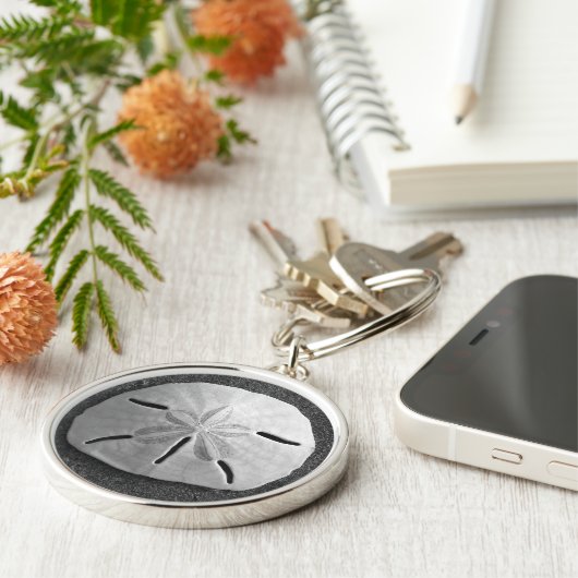 Zee Shell Ocean Beach Sleutelhanger (Zijkant)