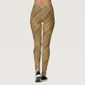 Zee Shell Pattern, Gold Leggings (Achterkant)