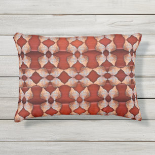 Zee Shell Pattern, Red Buitenkussen
