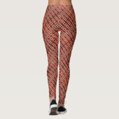 Zee Shell Pattern, Red Leggings (Achterkant)