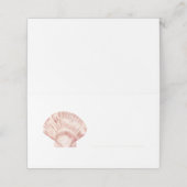 Zee Shell plaats kaart Plaatskaartje (Buitenkant ongevouwen)