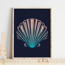 Zee Shell Print | Zee Shell Wall Print